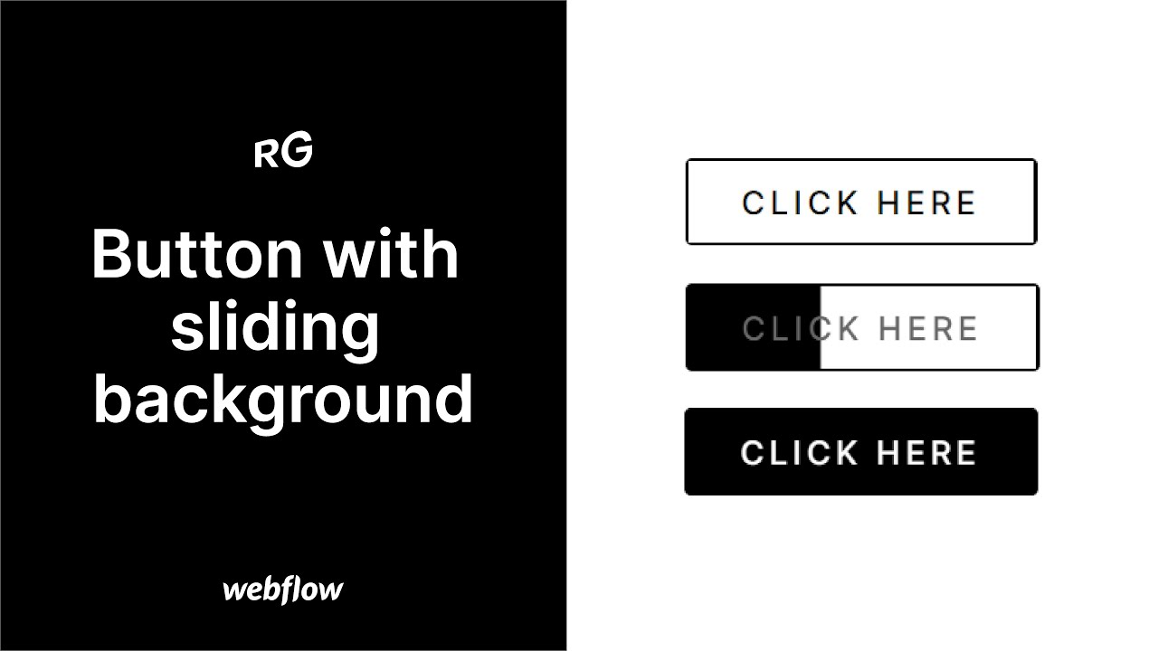 Button with Sliding Background on Hover | Webflow Experiments