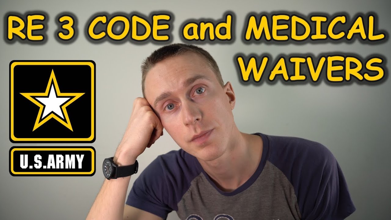 MEDICAL WAIVERS and RE-3 REENLISTMENT CODE | ARMY