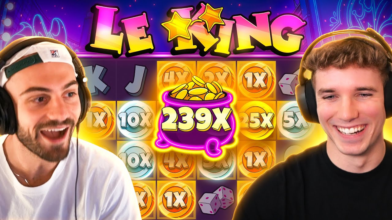 GOING INSANE ON LE KING! (New Slot Sunday)