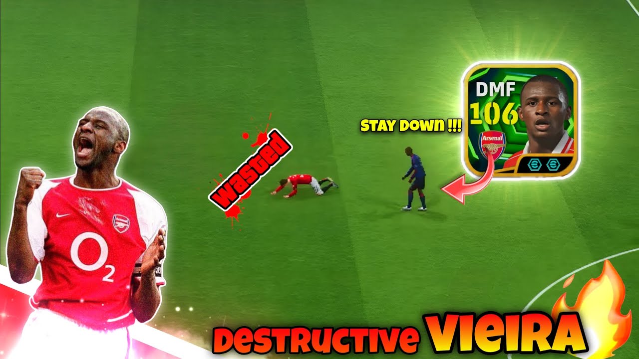The French Monster 😈🔥NEW Epic 106 Rated Patrick Vieira Review efootball 2026