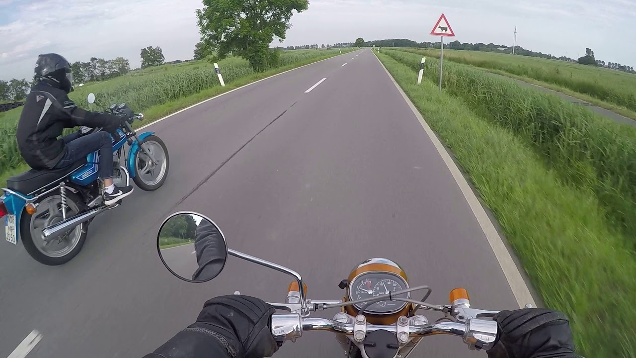 Honda CB 125 K4 1971 Ride