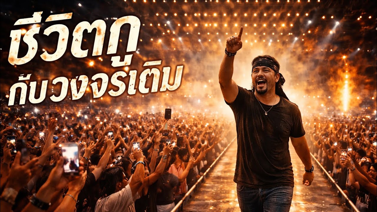 ชีวิตกูกับวงจรเดิม | เพลงสู้ชีวิต เวอร์ชั่นไลฟ์คอนเสิร์ตใหญ่ (คนทำงานต้องฟัง) บ่าวโหน่งอุบลฯ