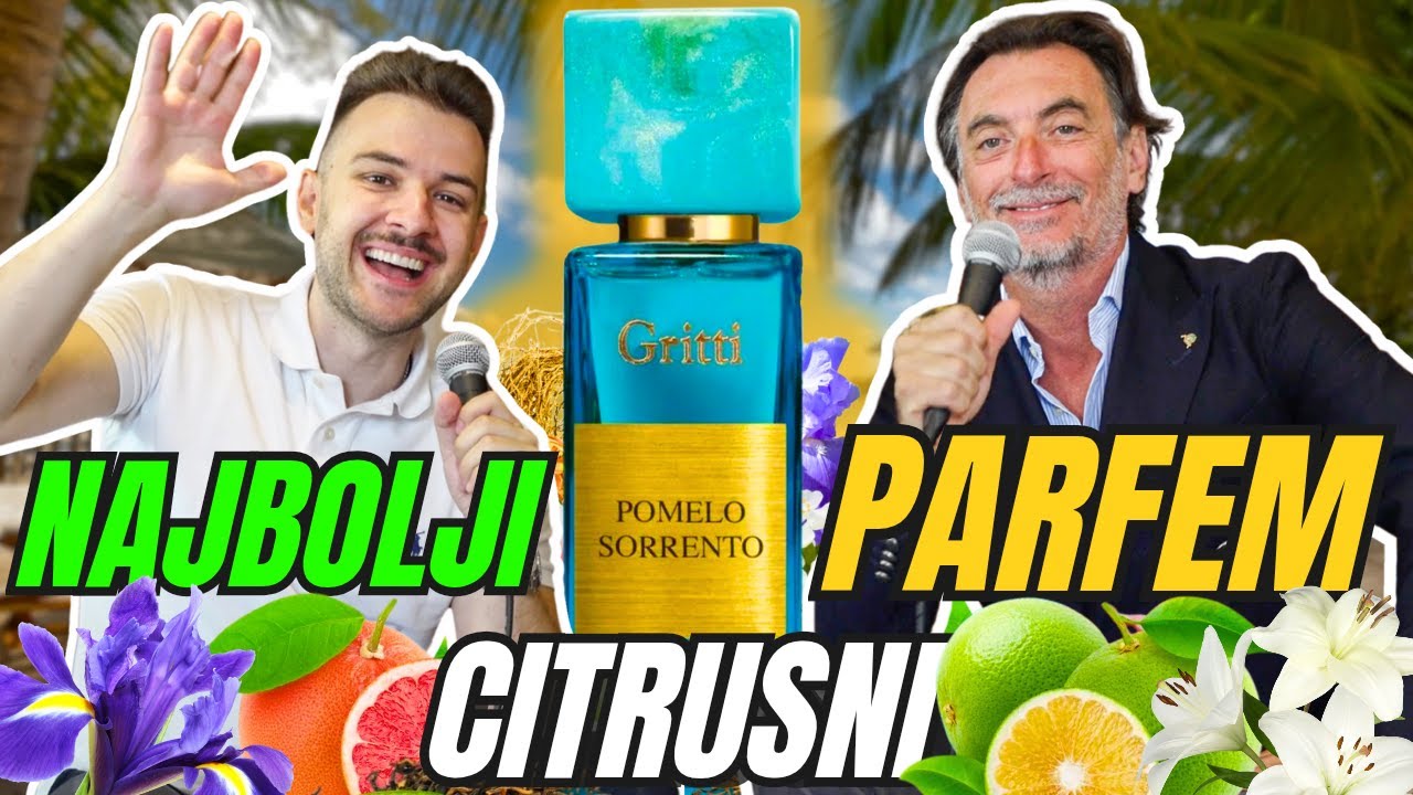 NAJBOLJI citrusni parfem na 🌍 GRITTI POMELO SORRENTO — Интервью Луки Гритти TFWA 2025