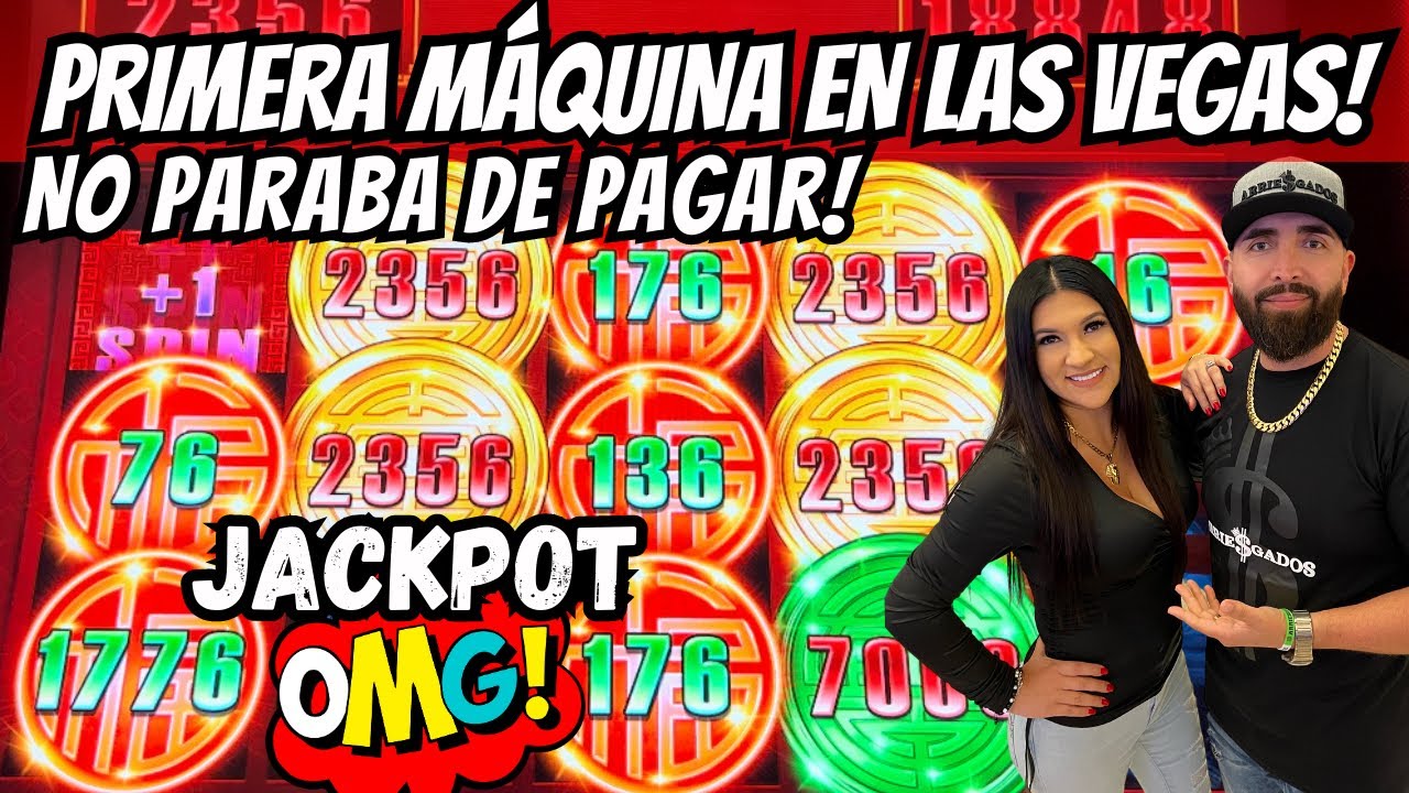 🥇 LLEGANDO Y GANANDO EN LAS VEGAS ! VENETIAN CASINO PRIMERA MAQUINA JACKPOT JIN JI BAO XI