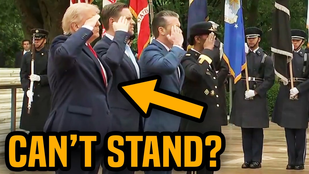 Trump has frightening moment on camera