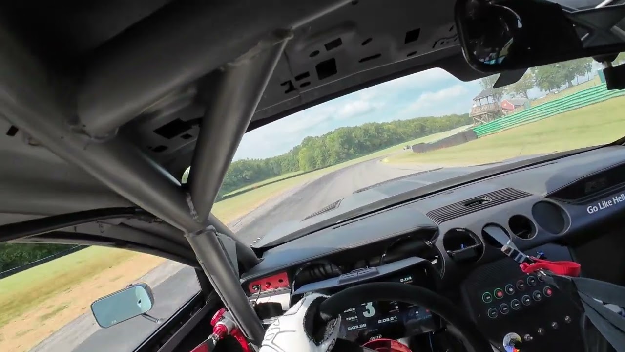 POV laps at VIR in garage-built GT350 Race Car