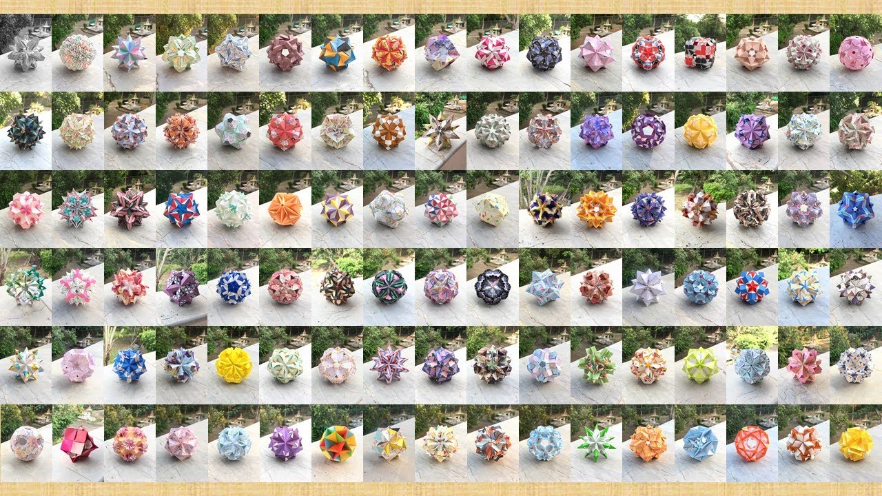 Kusudama Slideshow No.400-300 by PrwOrigami