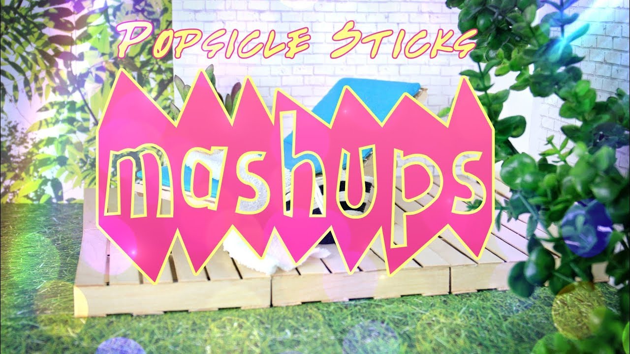 Mash Ups: Popsicle Sticks Doll Crafts - Caddy|  Lounge Chair | Pallet Furniture & More