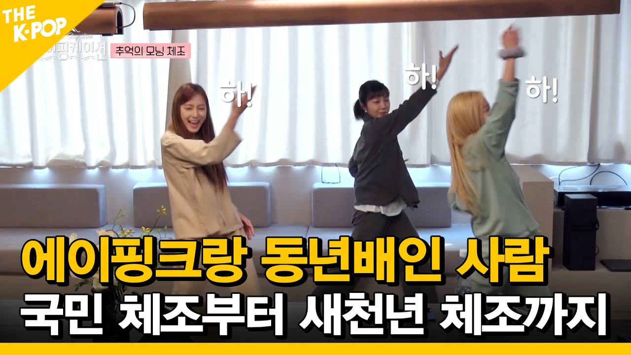 [2회] 에이핑크랑 동년배인 사람🙋🏻 국민 체조부터 새천년 체조까지 칼군무 가능하잖아요 에이핑케이션ㅣApinkation