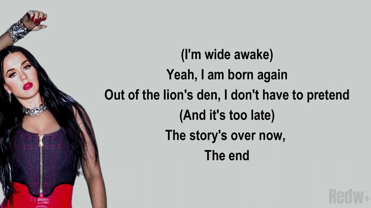 Katy Perry - Wide Awake (Lyrics)