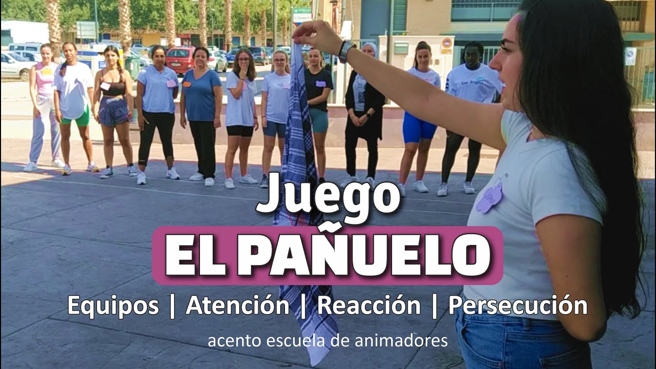 Juego 𝑬𝑳 𝑷𝑨Ñ𝑼𝑬𝑳𝑶. Tradicional | Equipos | Persecución | Reflejos | Dinámica de Grupo | Campamento