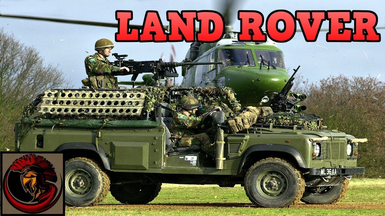 Британские армейские Land Rover просто потрясающие!