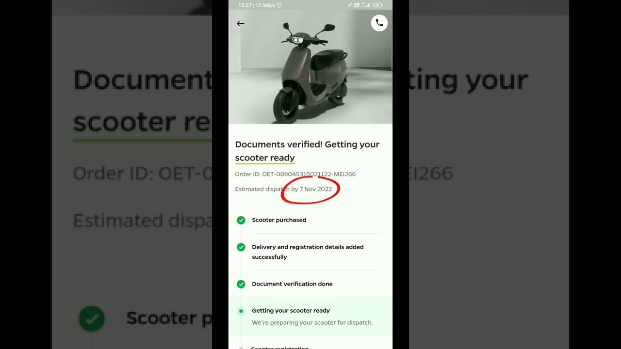 Ola S1/pro Order Process ! #deliverytime || How many days for delivery?