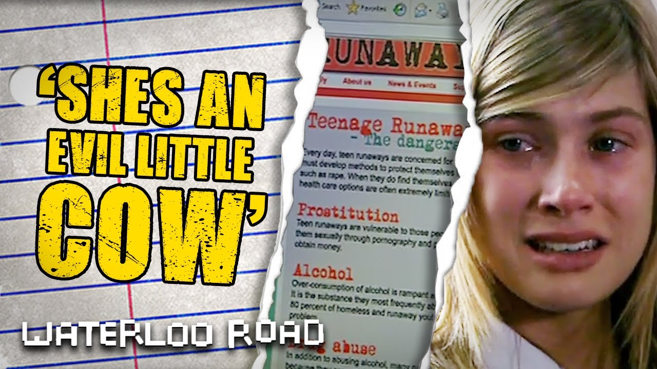 Мика в смятении из-за охоты на сестру, которая её предала | Waterloo Road