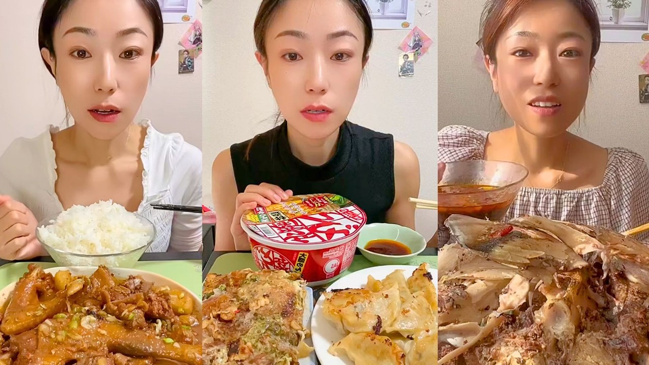 Chinese Home-Cooked Food Mukbang | Realistic Eating Sounds No Talking #501