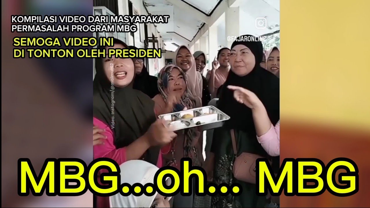 Kumpulan video Berbagai macam KASUS Makan Bergizi Gratis ( MBG ) #mbg #makangratis #sppg