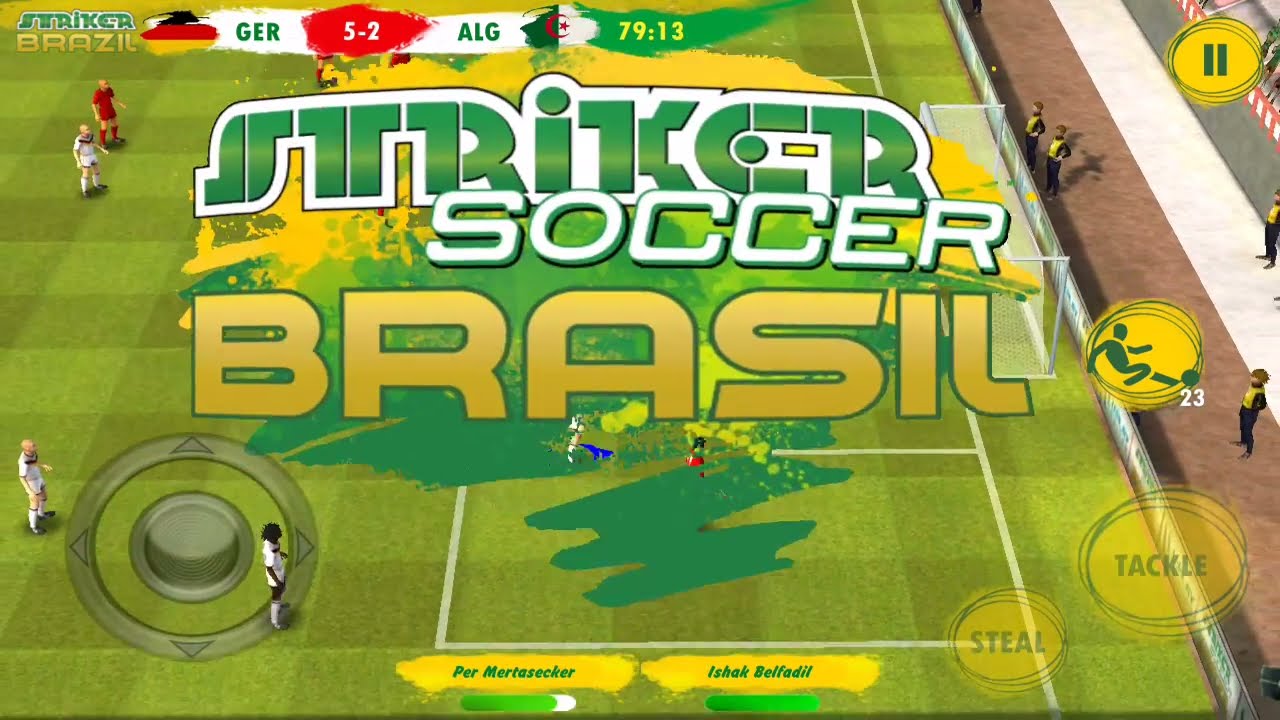 Striker Soccer Brazil Android Gameplay