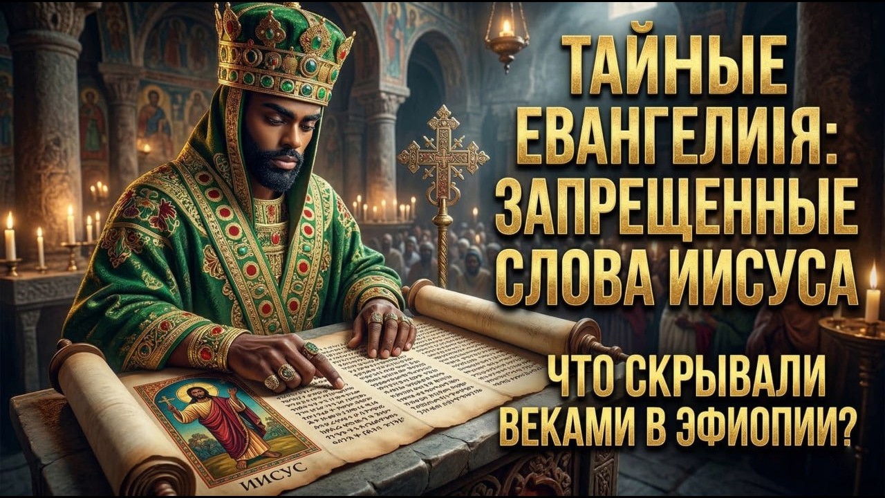 ЭФИОПСКАЯ БИБЛИЯ: 15 ЗАПРЕЩЁННЫХ КНИГ, КОТОРЫЕ РИМ СКРЫЛ ОТ МИРА 2 часть