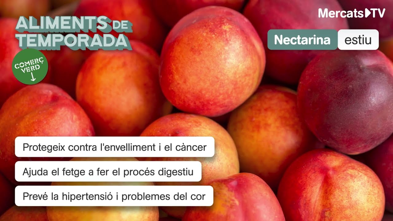 Aliments de temporada: nectarina i pollastre