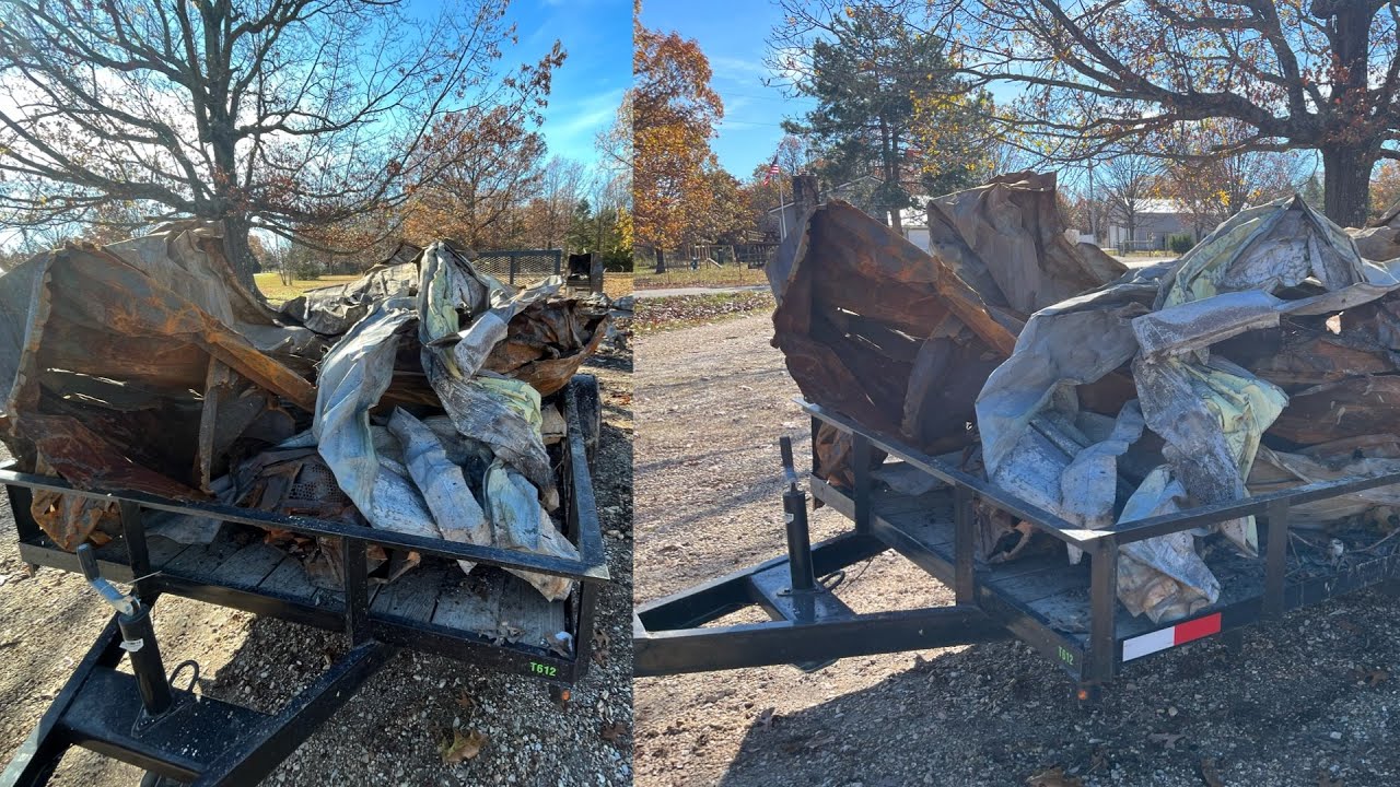 Loaded 2 loads of scrap metal today and lots of copper
