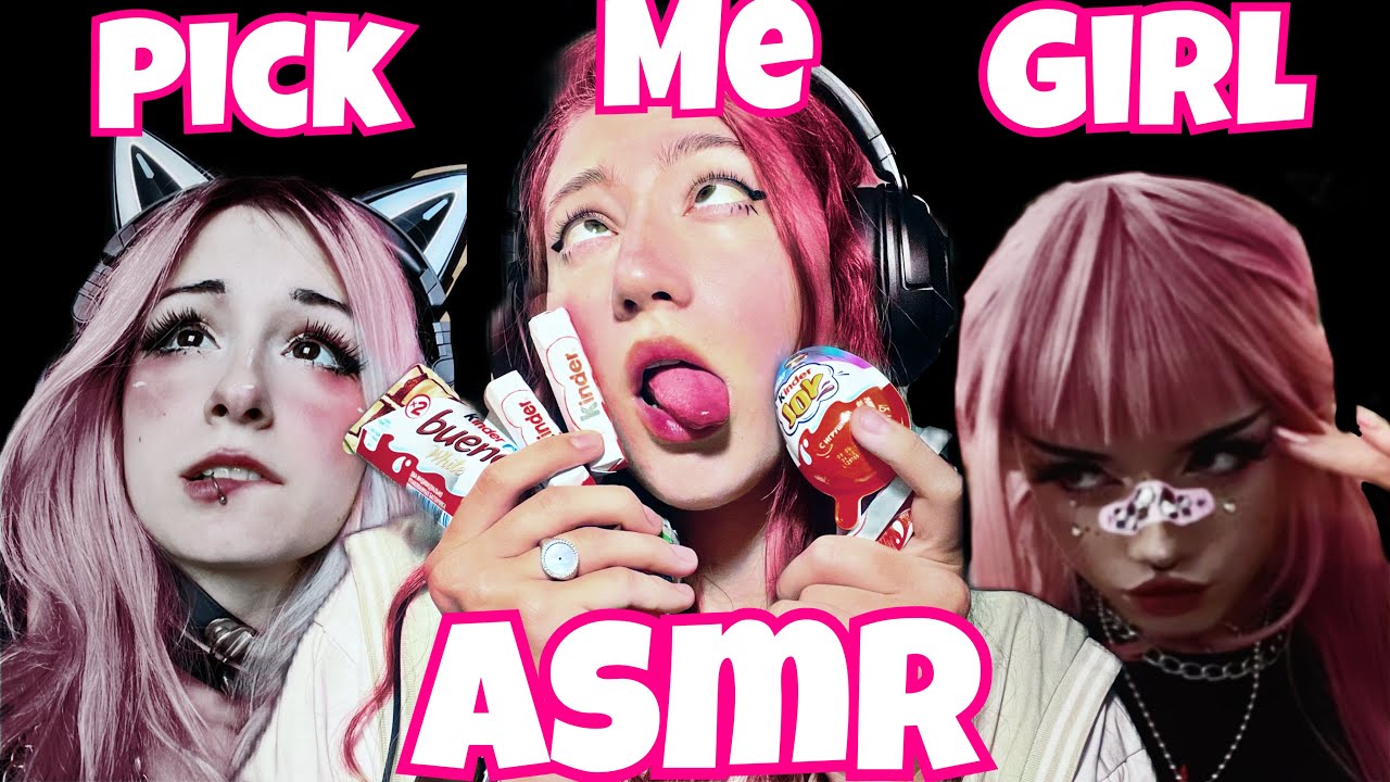АСМР МИЛАШКА💕 ЗВУКИ РТА 💜 ИТИНГ СЛАДОСТЕЙ 💜 PICK ME GIRL 💅🩷