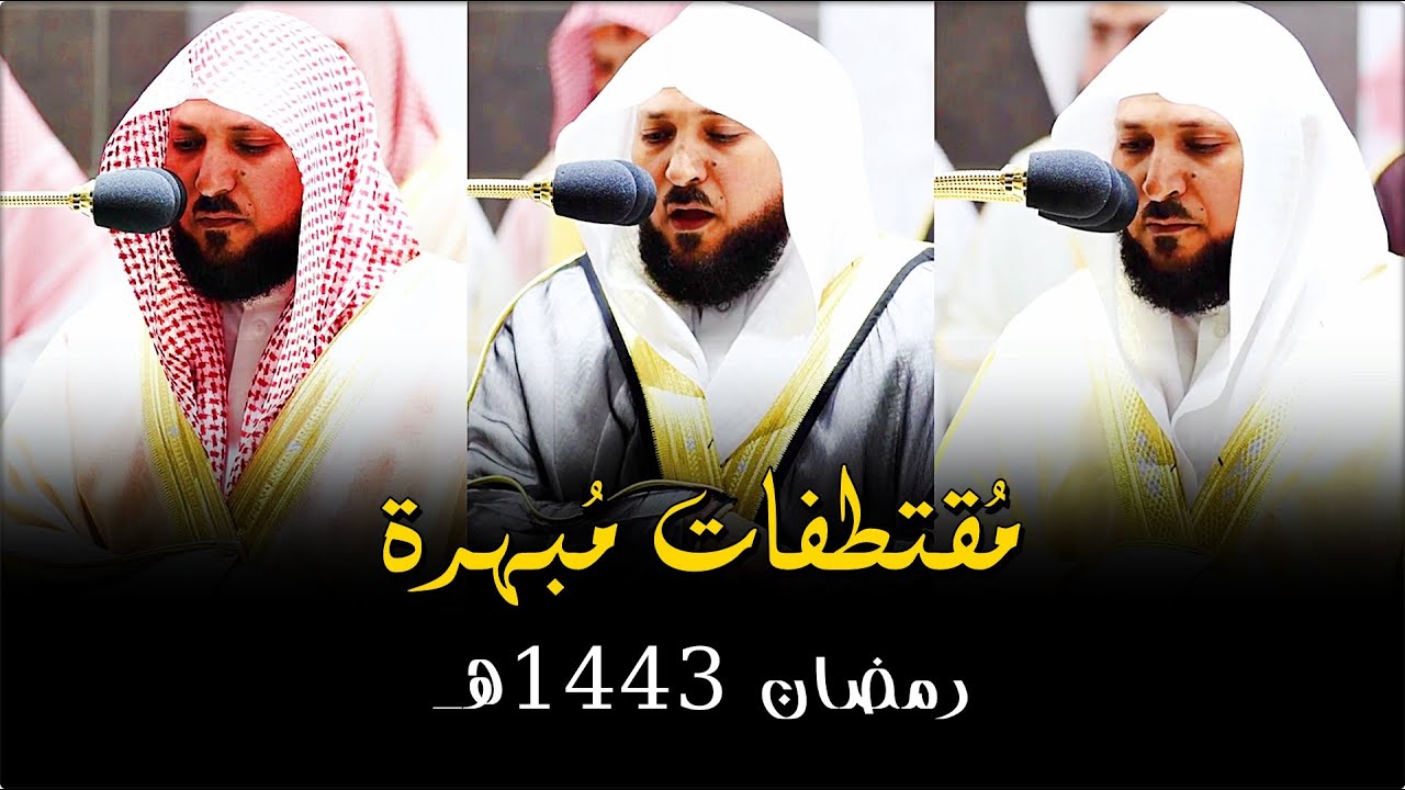 إصدار قرآني | يجمع الترنم والتنقل والتحبير من المتفرد الشيخ د. ماهر المعيقلي | مُقتطفات رمضان ١٤٤٣هـ