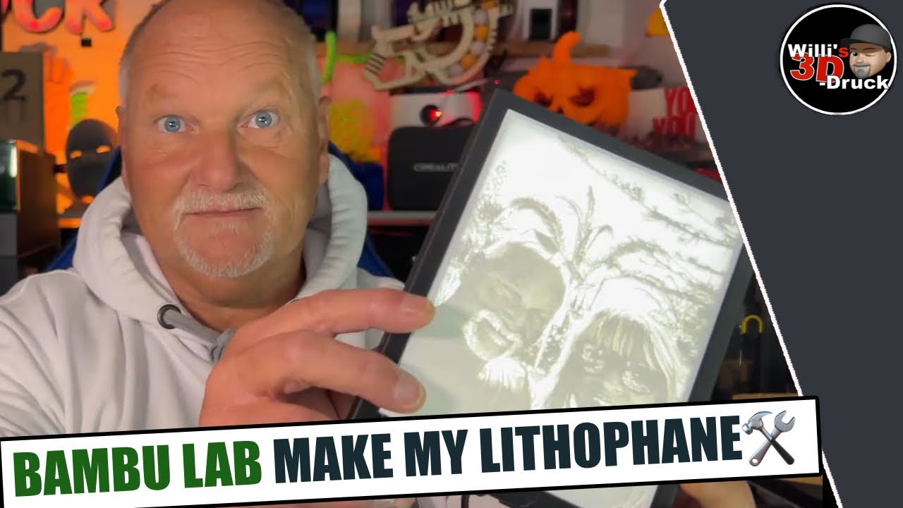 NEWS!  Makerworld: Make My Lithophane. Einfach Lithophane mit dem 3D-Drucker erstellen