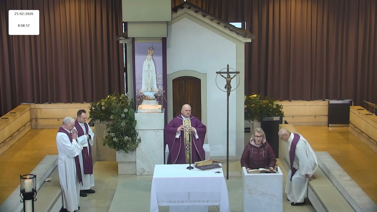 Msza do Matki Bożej Fatimskiej z Kaplicy Objawień 25.02.2026