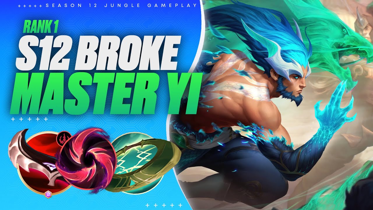 RANK 1 MASTER YI JUNGLE Drops 32 Kills In Master To Carry Losing Lanes In Season 12! | Jungle Guide