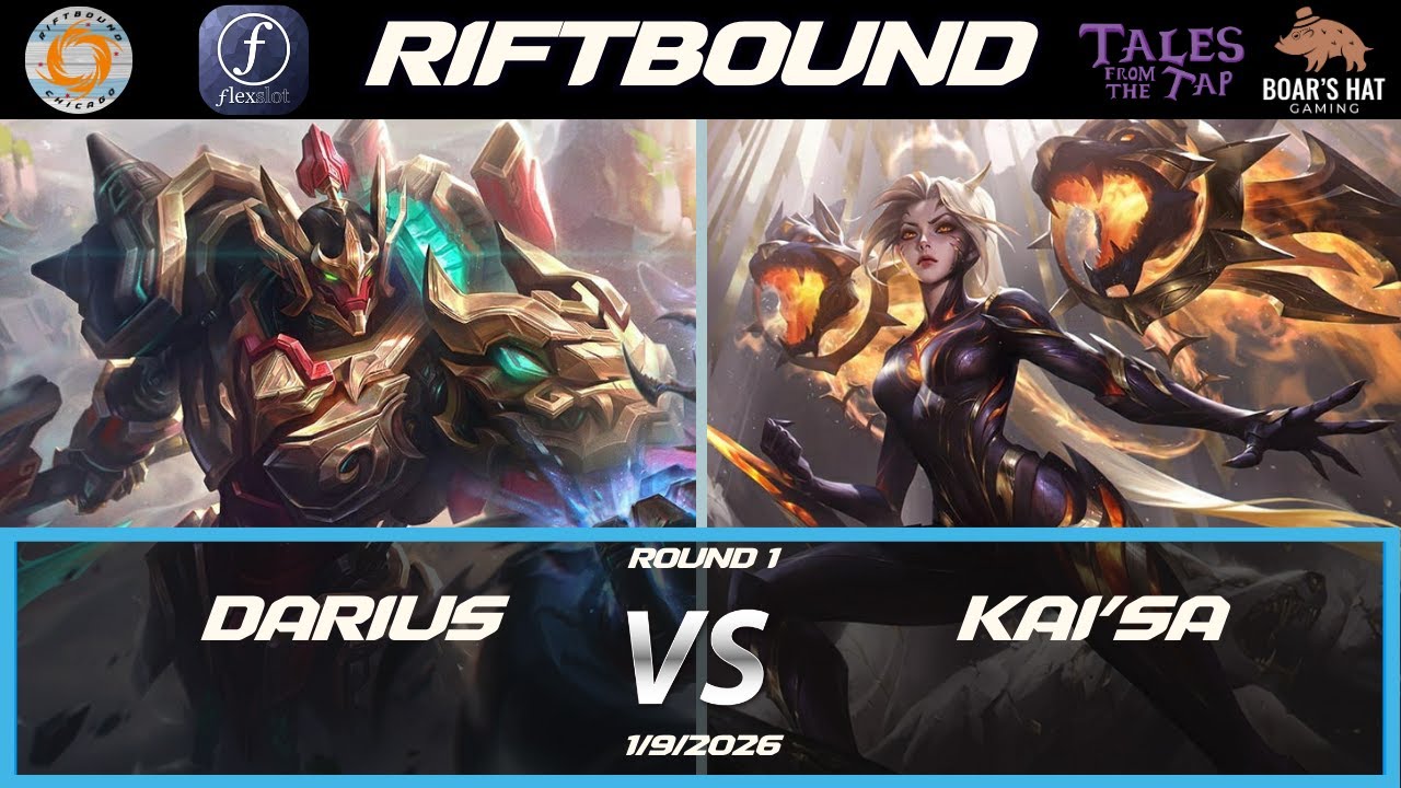 Darius VS Kai'a   [Riftbound Gameplay Round 1]