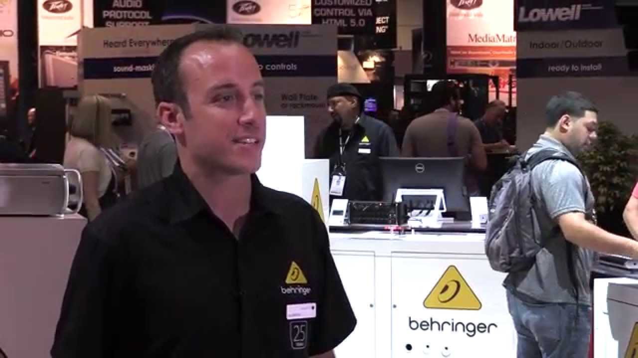 Acoustic Integration with X32 & TURBOSOUND iQ Speakers Live from InfoComm 2015