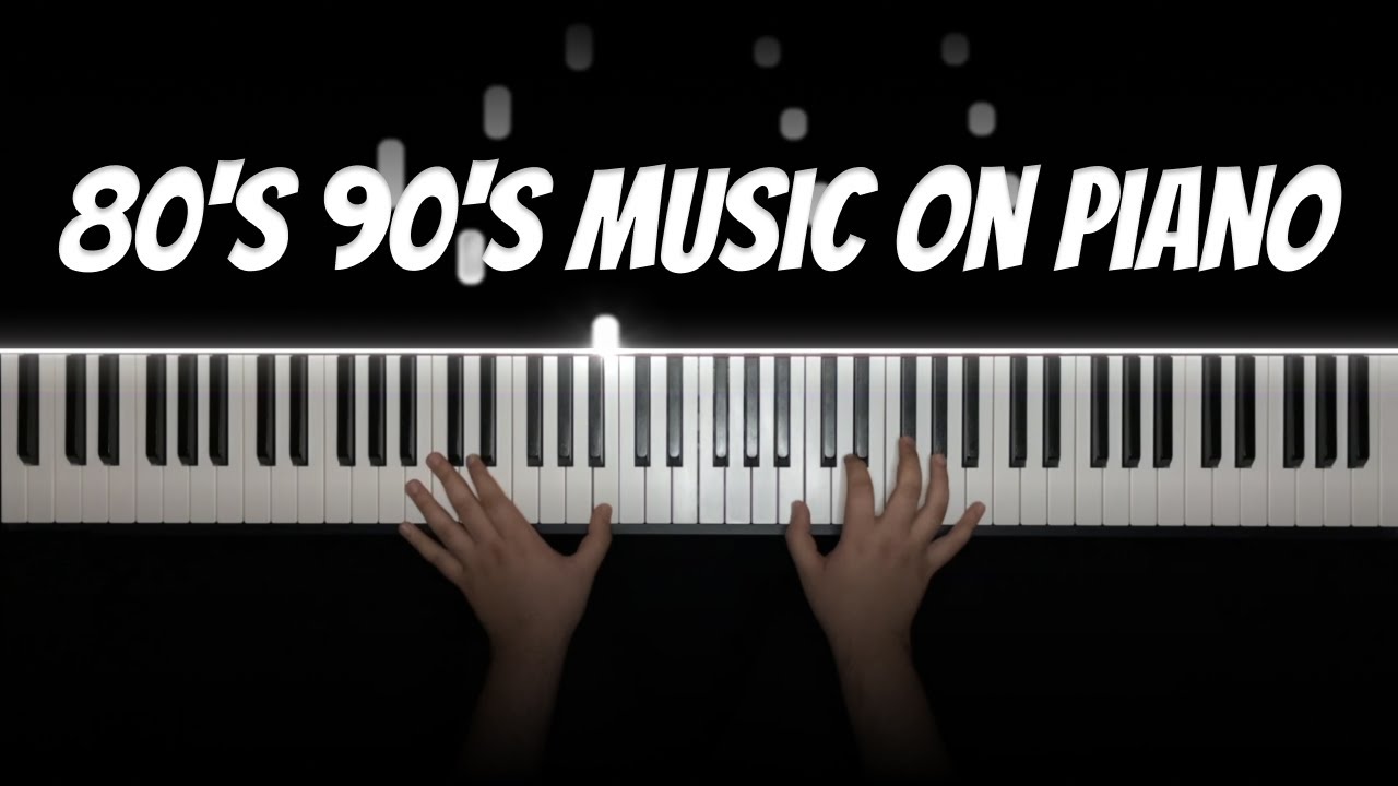 80's 90's Music On Piano by Kiamehr