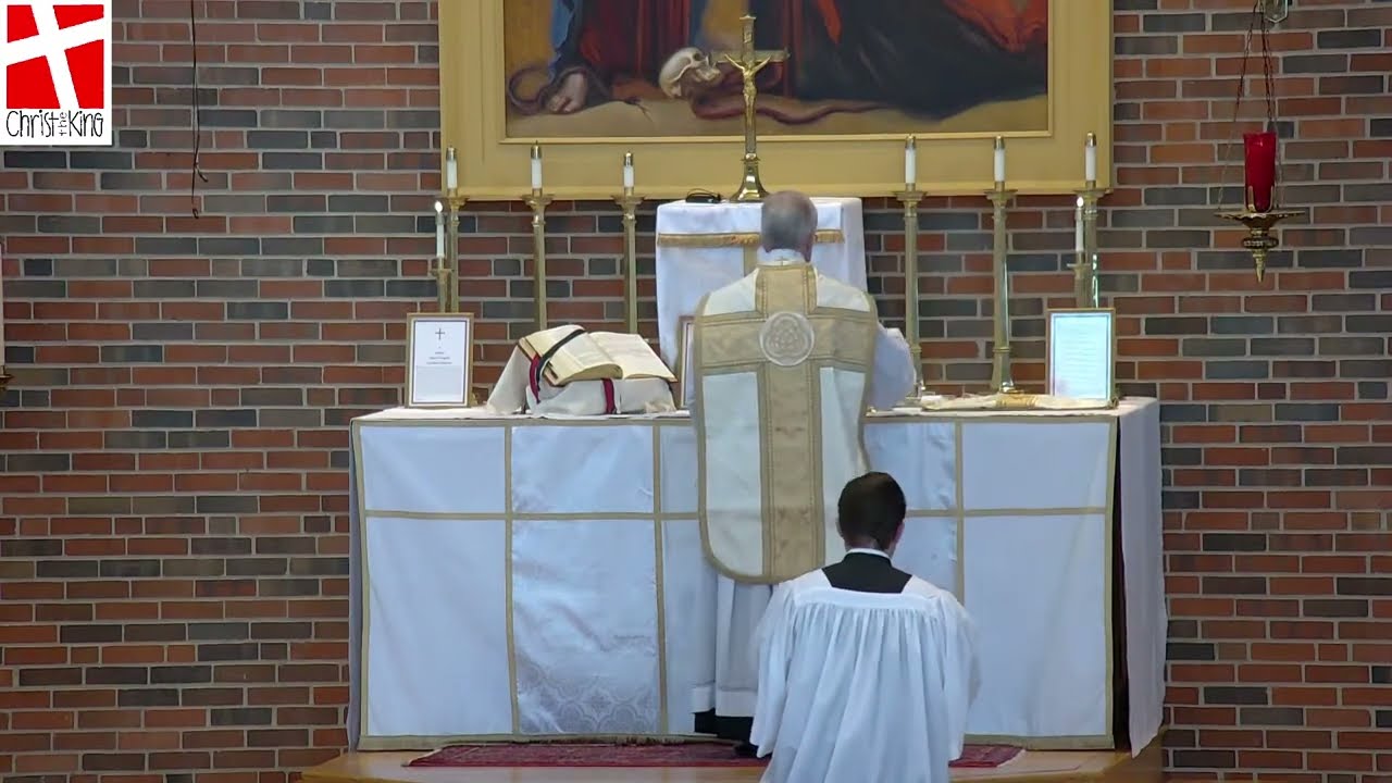 First Friday Traditional Latin Mass - St. Pius V
