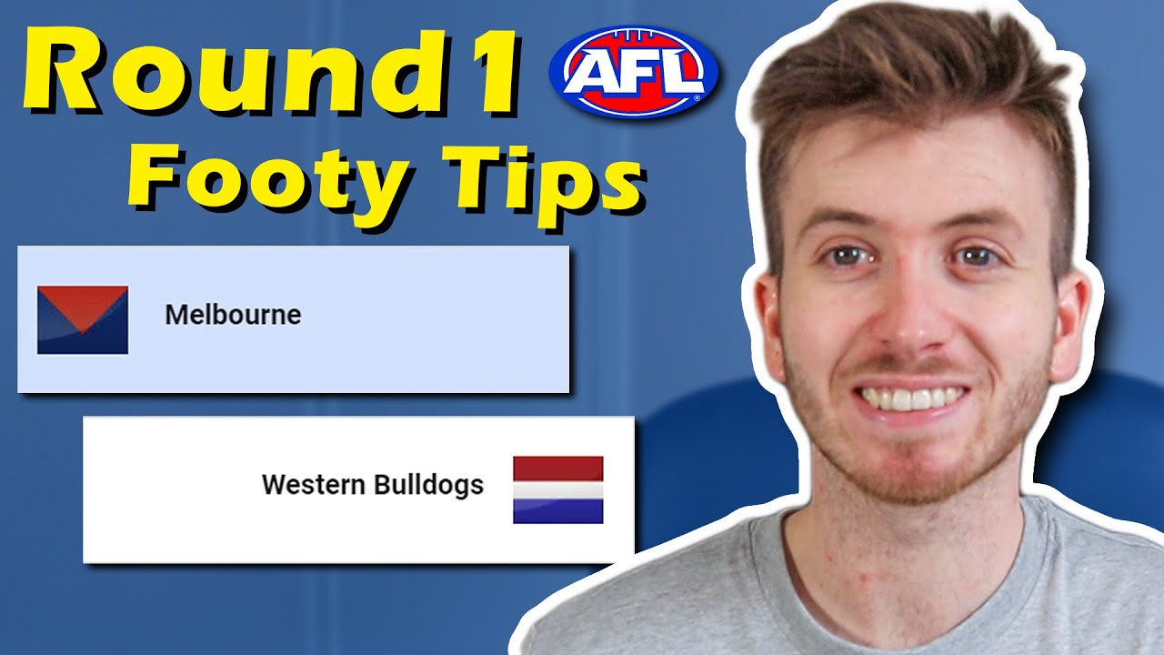 AFL ROUND 1 FOOTY TIPS
