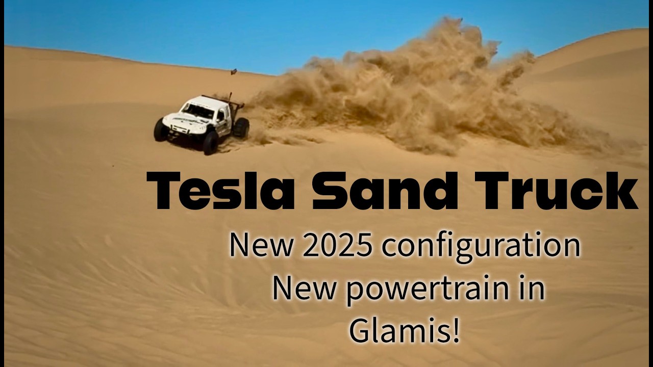 Tesla powered Sand Truck | Glamis, CA