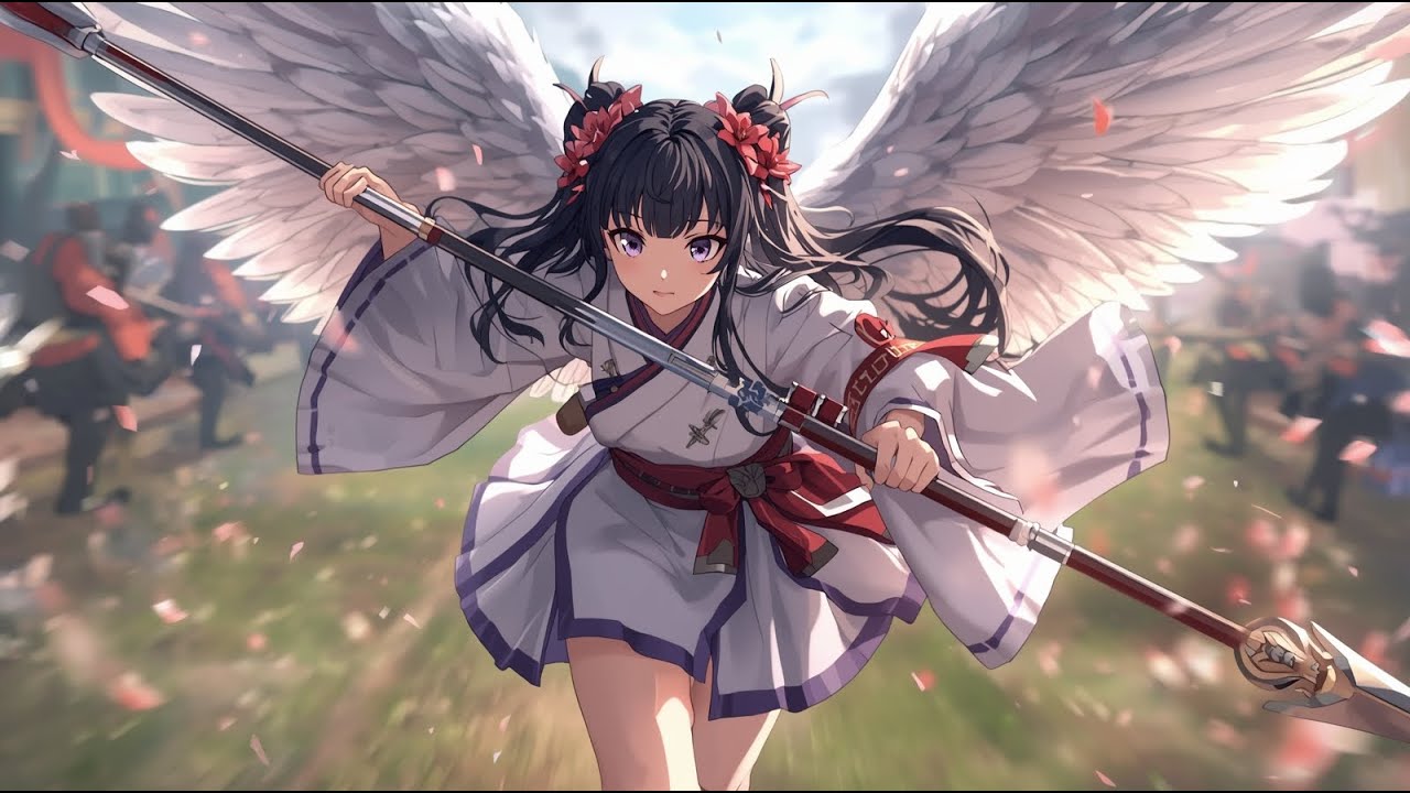 【AI生成】白翼の戦士　～某MMOをイメージして～