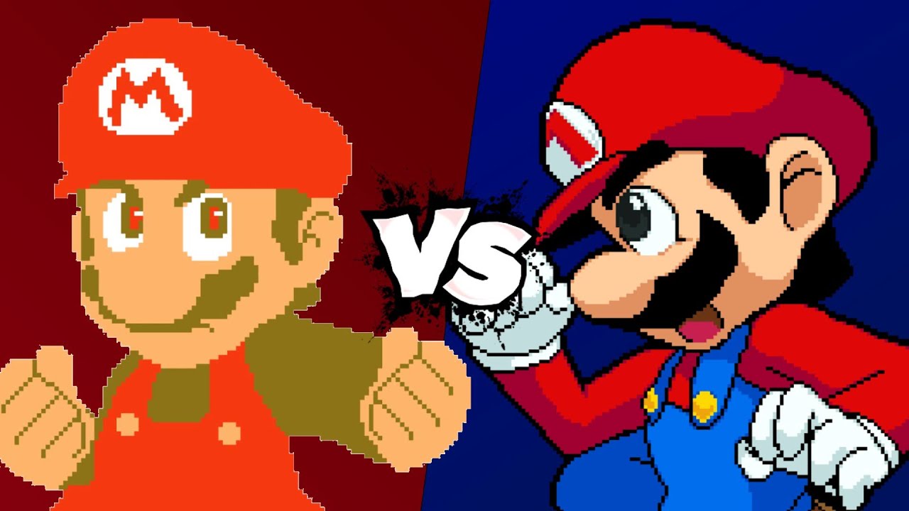 MUGEN Battle - Madness Mario vs Mario