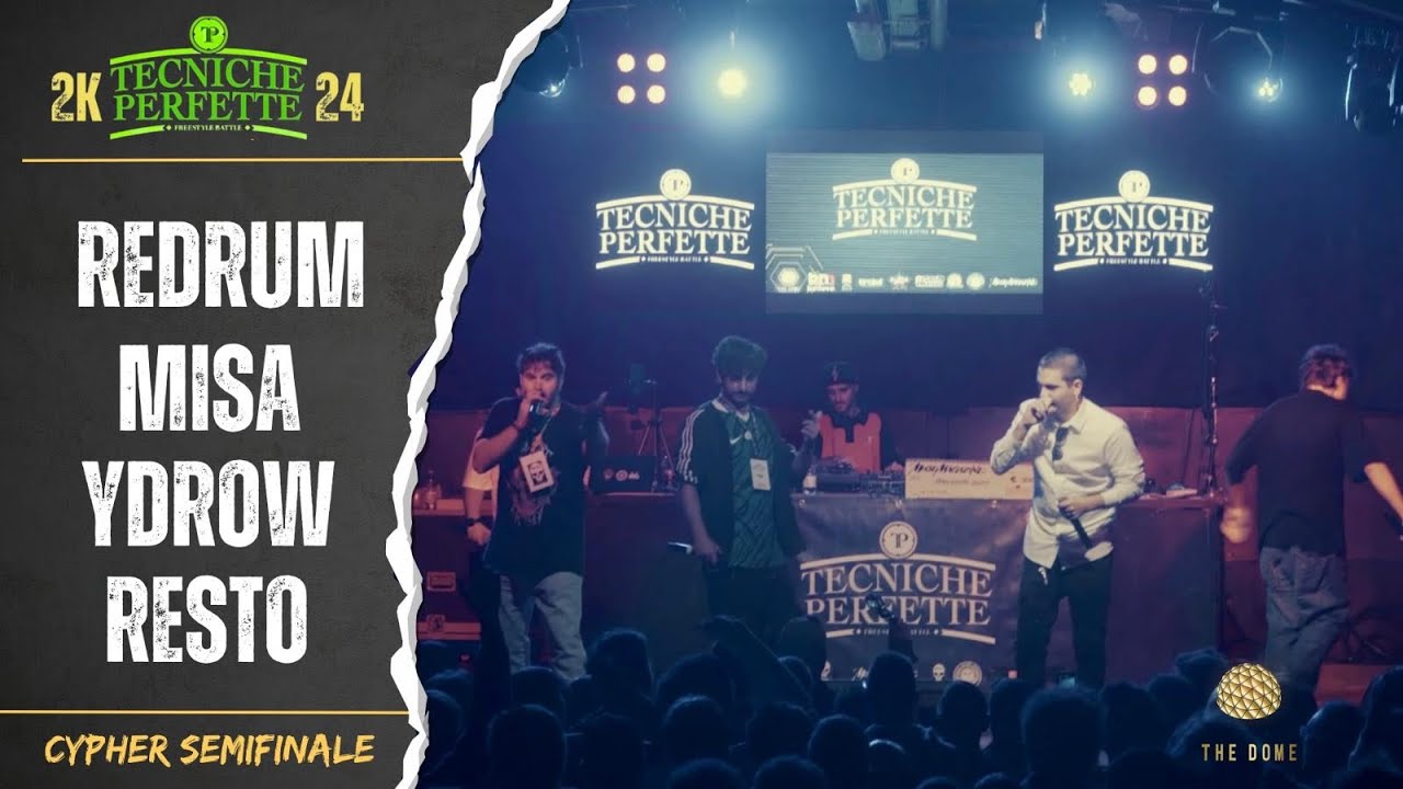 REDRUM vs RESTO vs MISA vs YDROW - SEMIFINALE - FINALISSIMA TECNICHE PERFETTE 2024 - Rap Battle