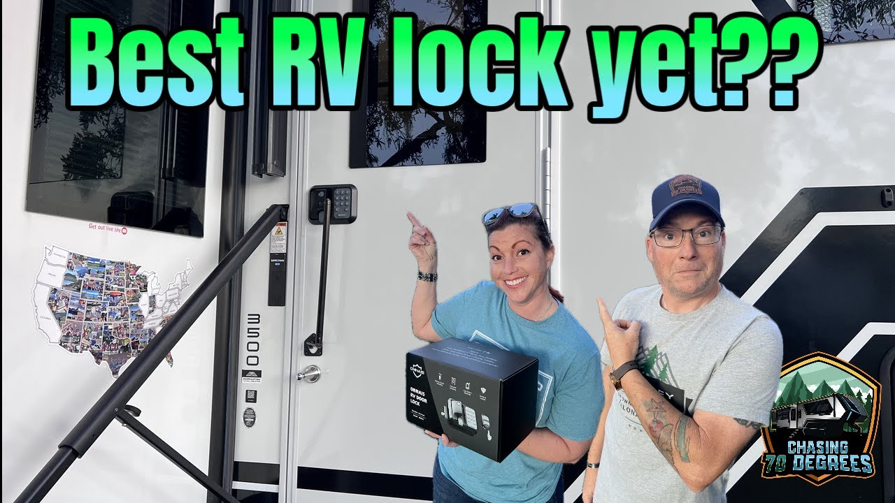 Чувствуете себя в безопасности? Мы установили замок ONNAIS RV на нашем автодоме в Бринкли!