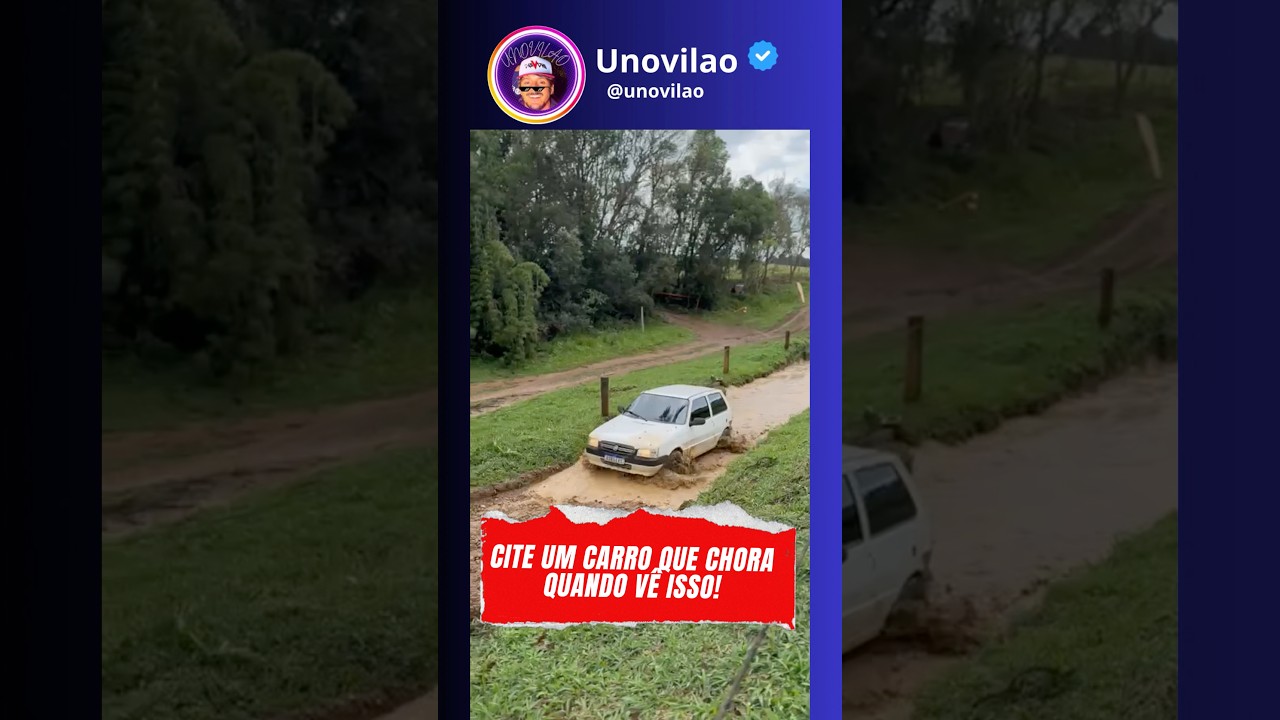 🫣😱🛞ESSE CARA METEU O LOKO! UNO OFF-ROAD 4x2 #fiatuno #4x2