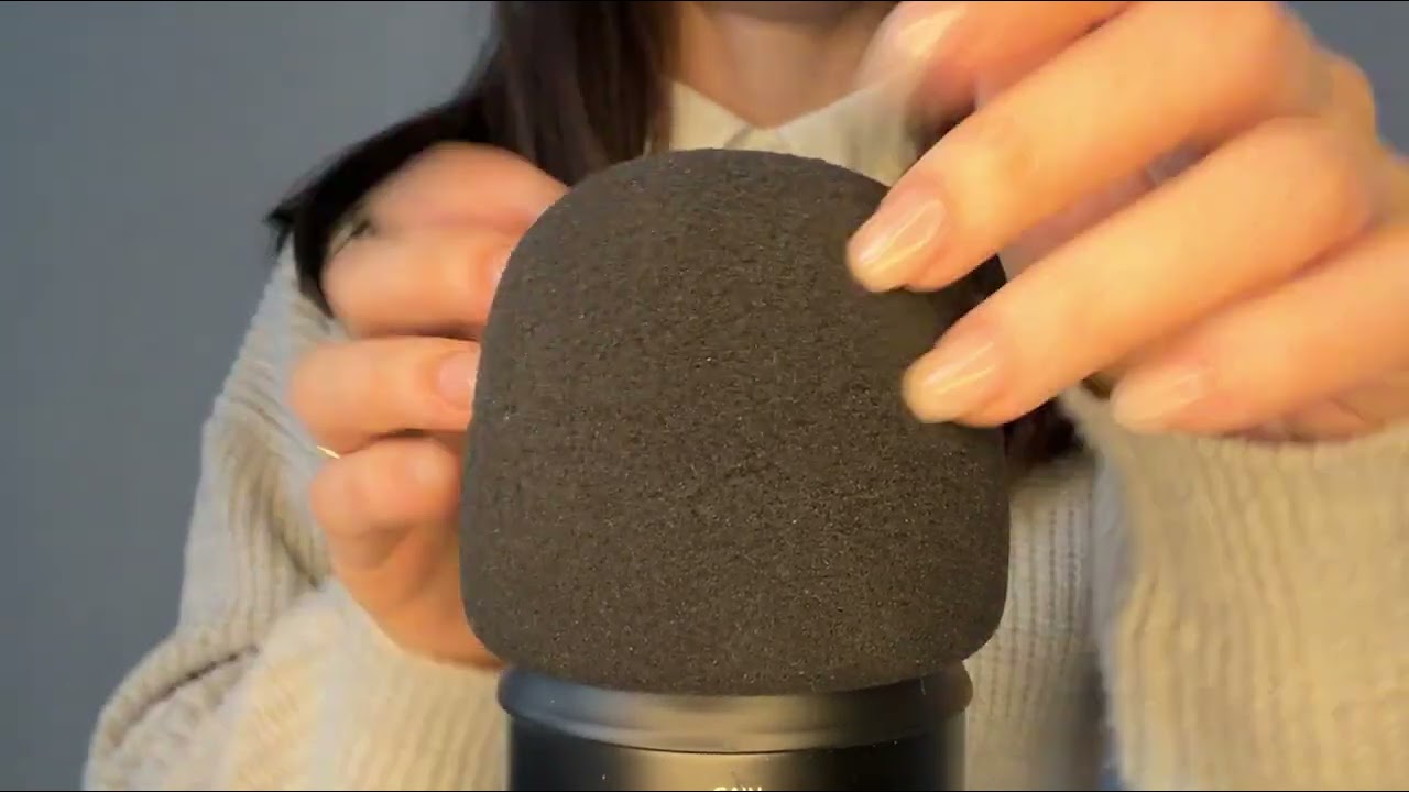 i scratch the mic, you sleep 😌✨ ASMR