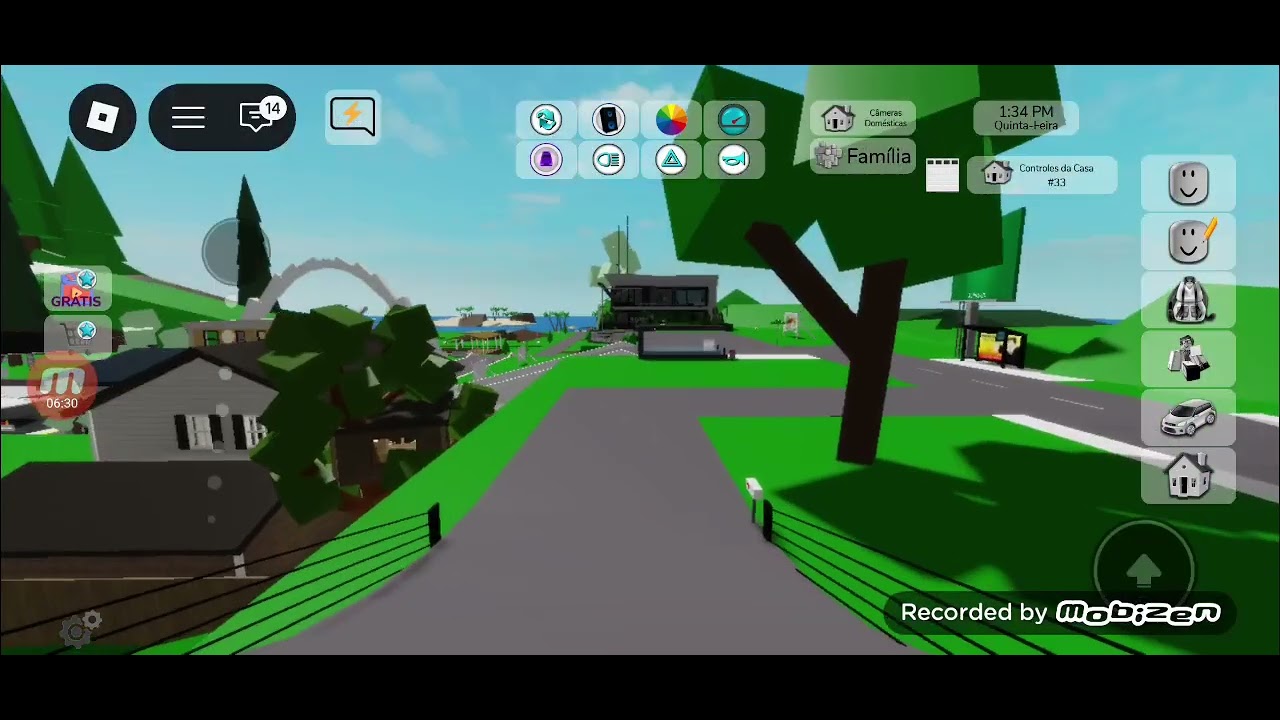 Lohansiqueira0decontos estam jogando Roblox brookhaven especial de nova casa em como atlz de2026🏠😎🕶️
