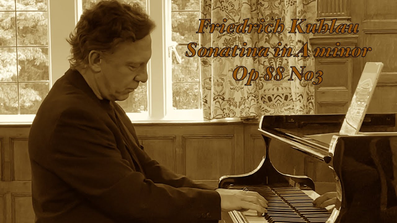 Kuhlau Sonatina in A minor Op88 No3 LIVE! Performance by Neil Crossland at Charlton House,Greenwich