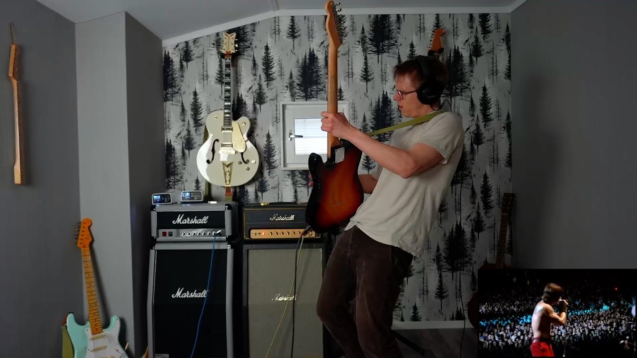My first try covering the whole RHCP Slane Castle performance in one take