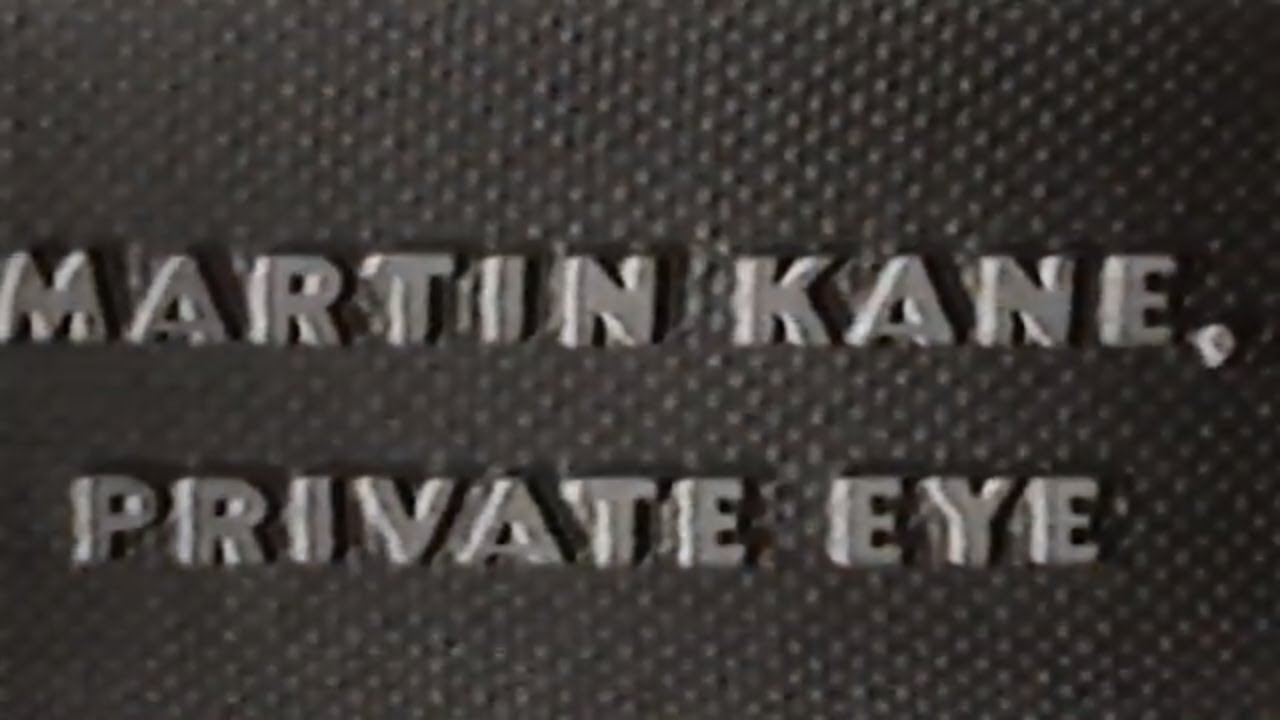 Martin Kane Private Detective   Black Pearls 50s Crime Drama