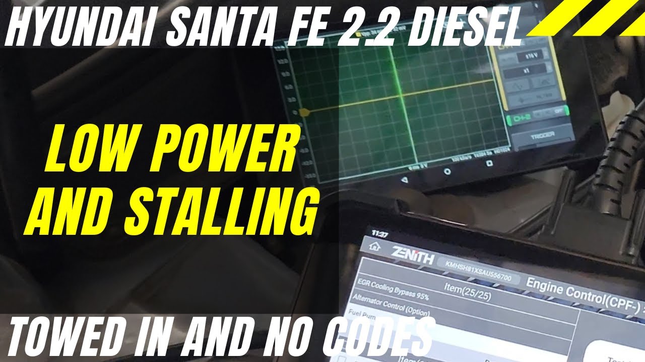 Hyundai Santa Fe Diesel Low Power & Stalling - 2009 2.2L Turbo Diesel