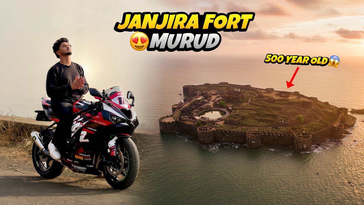Finally Ride to Murud Janjira 😍 | 500 Year Old Sea Fort in Maharashtra 😱