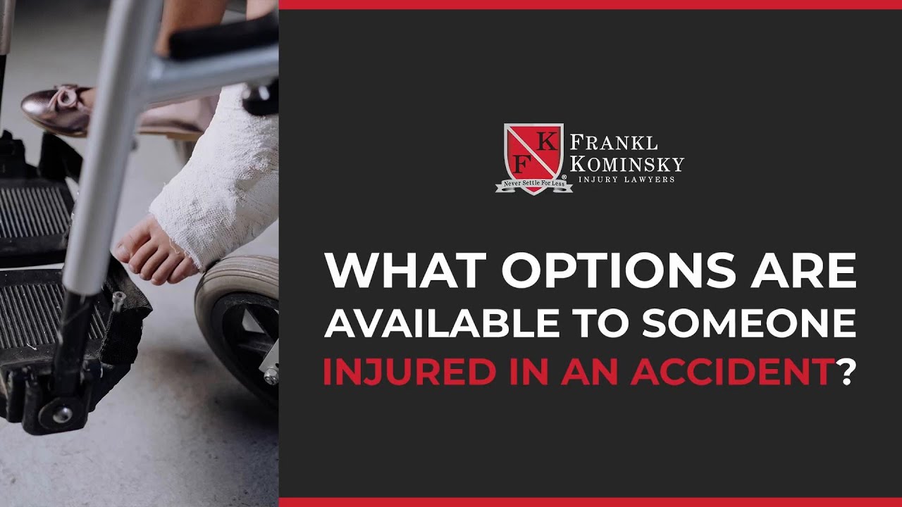 What Are Your Options If You Are Injured?