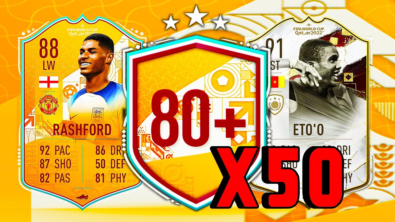 50x 80+ DOUBLE UPGRADE PACKS! ⭐FIFA 23