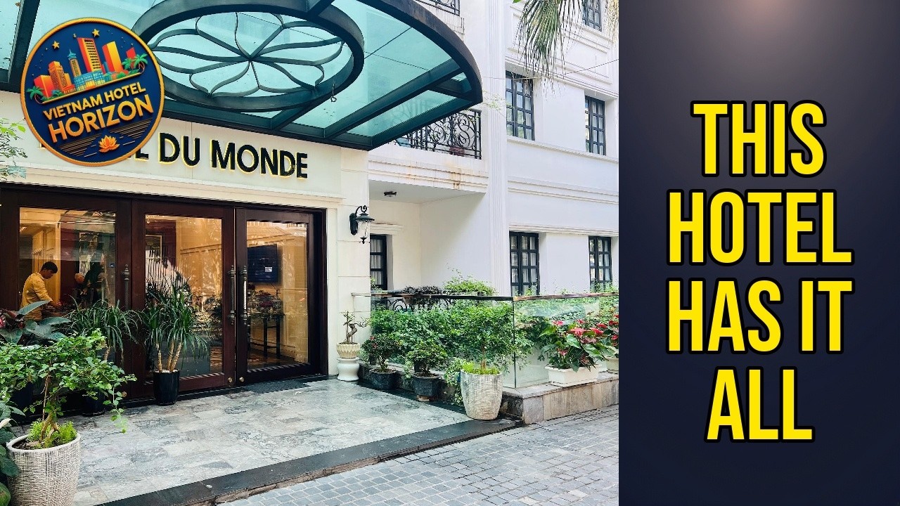 Hotel du Monde - This Hotel Has It All | Hanoi, Vietnam🏨
